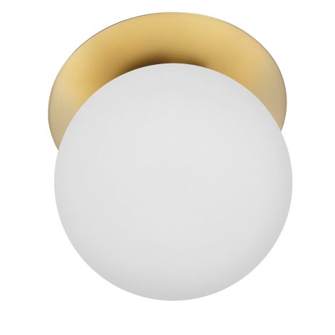 Plafonnier 12.5 pouces - BURLAT - Dainolite - BUR-131W-AGB-WH