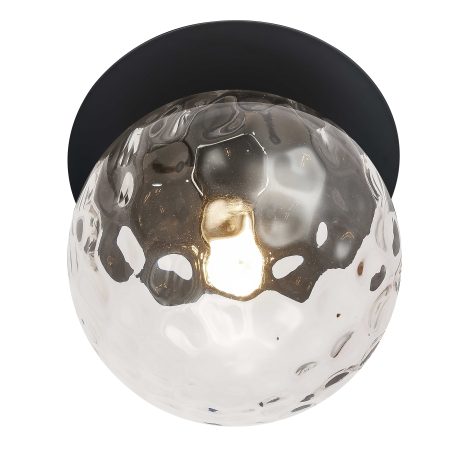 Plafonnier 12.5 pouces - BURLAT - Dainolite - BUR-131W-MB-CLR