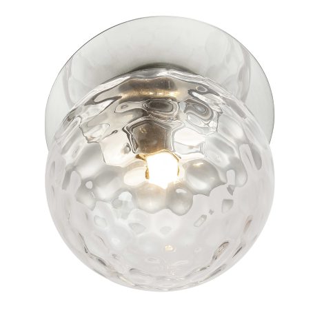 Plafonnier 12.5 pouces - BURLAT - Dainolite - BUR-131W-PC-CLR