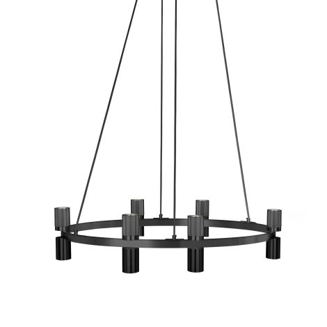 Suspension chandelier - CERELIA - Dainolite - CRL-3612C-MB