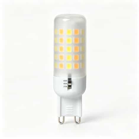 Ampoule graduable triac/ELV - 2700k 3000k - 4000k -350/380lm - Givré