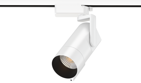 Projecteur sur rail - KANO - Série 1-38 - Type H - Luminaire Galarneau - H-KANO-MAGIC35W24°WH