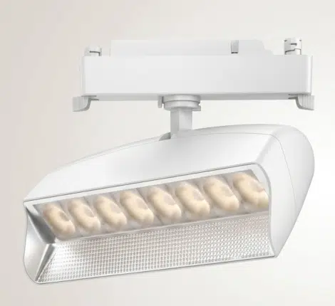 projecteur sur rail type H milo G2 blanc
