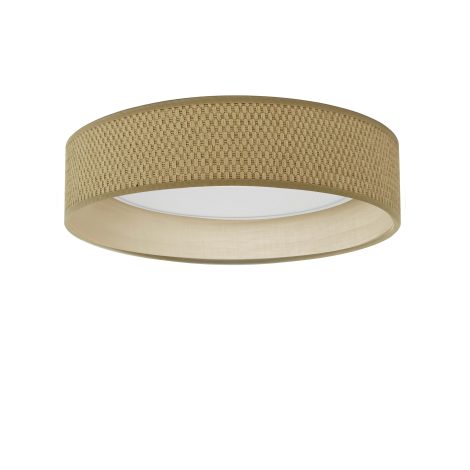 Plafonnier 12 pouces - KATHLEEN - Dainolite - KTN-1225LEDFH-NAT