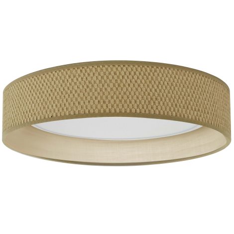 Plafonnier 16 pouces - KATHLEEN - Dainolite - KTN-1630LEDFH-NAT
