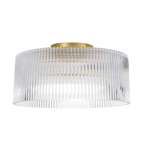 Plafonnier 11.75 pouces - NADINE - Dainolite - NAD-123FH-AGB-FL