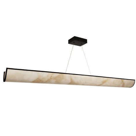 Suspension linéaire - NENA - Dainolite - NNA-5130LEDHP-MB-ALB