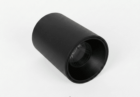 Plafonnier noir 40 watts sélectable