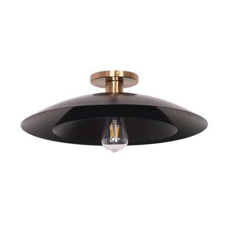 Semi-plafonnier 17.75 pouces - PIMA - Dainolite - PIM-171SF-MB