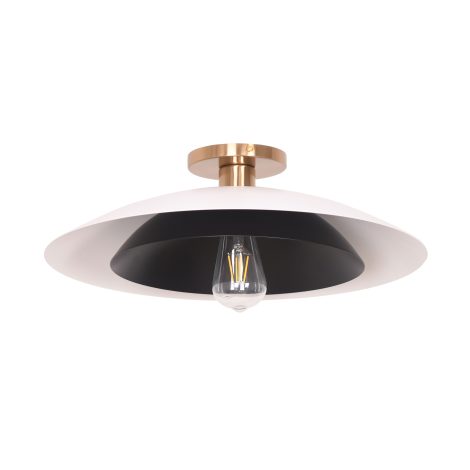 Semi-plafonnier 17.75 pouces - PIMA - Dainolite - PIM-171SF-MW-MB
