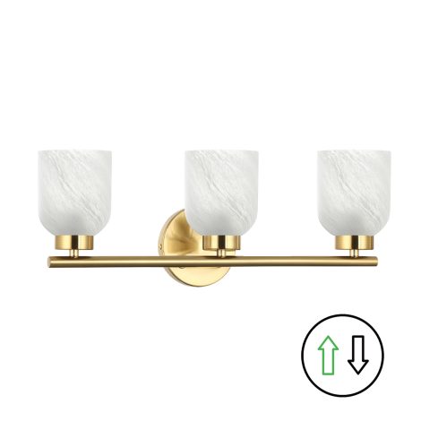 Vanité - VONDA - Dainolite - VND-213W-AGB-ALB