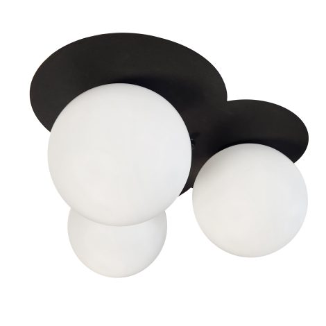 Plafonnier - BURLAT - Dainolite - BUR-153FH-MB-WH