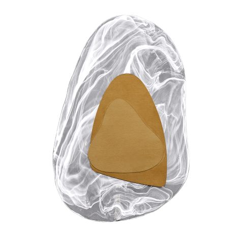 Murale simple - WANETTE - Dainolite - WNT-1210LEDW-AGB