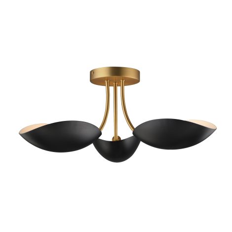 Semi-Plafonnier - MARIS - MAXIMET2 - 10823BKNAB