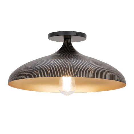 Plafonnier - FLEUR - MAXIMET2 - 10910BKGLD