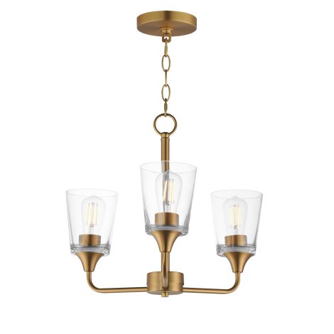 Suspension chandelier - HUDSON - MAXIMET2 - 12873CLNAB