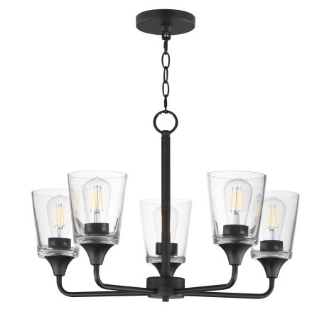 Suspension chandelier - HUDSON - MAXIMET2 - 12875CLBK