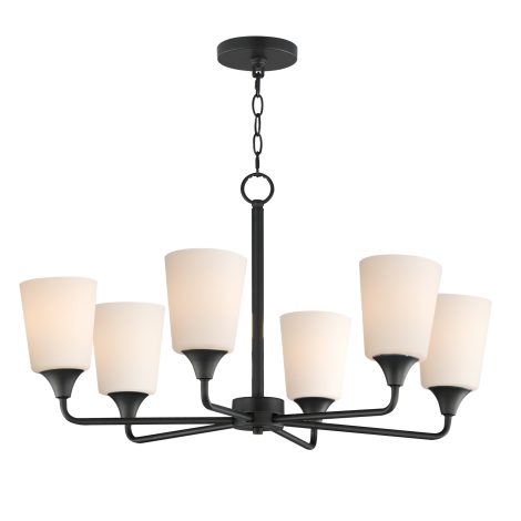 Suspension chandelier - HUDSON - MAXIMET2 - 12876SWBK