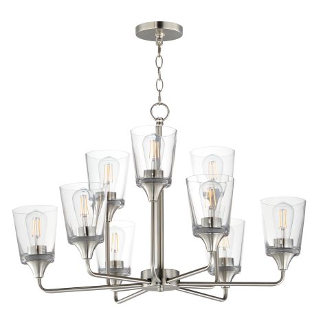 Suspension chandelier - HUDSON - MAXIMET2 - 12879CLSN
