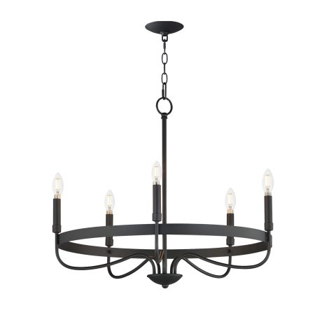 Suspension chandelier - FRANKIE - MAXIMET2 - 14495BK
