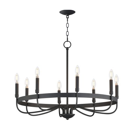 Suspension chandelier - FRANKIE - MAXIMET2 - 14498BK