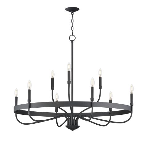 Suspension chandelier - FRANKIE - MAXIMET2 - 14499BK