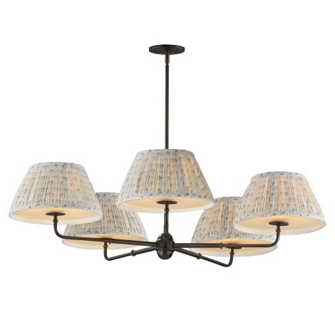Suspension chandelier - DUNBRIDGE - MAXIMET2 - 18415BWANB