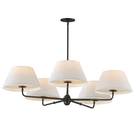 Suspension chandelier - DUNBRIDGE - MAXIMET2 - 18415OFANB