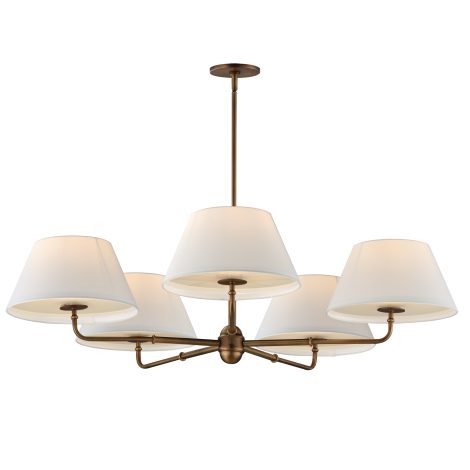 Suspension chandelier - DUNBRIDGE - MAXIMET2 - 18415OFWBR