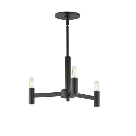 Suspension chandelier - EMANA - MAXIMET2 - 21363BK