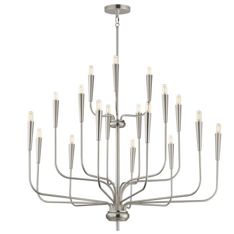 Suspension chandelier - VELA - MAXIMET2 - 24818SN