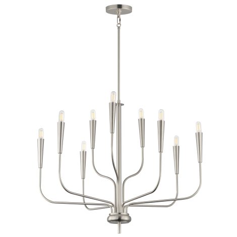 Suspension chandelier - VELA - MAXIMET2 - 24819SN