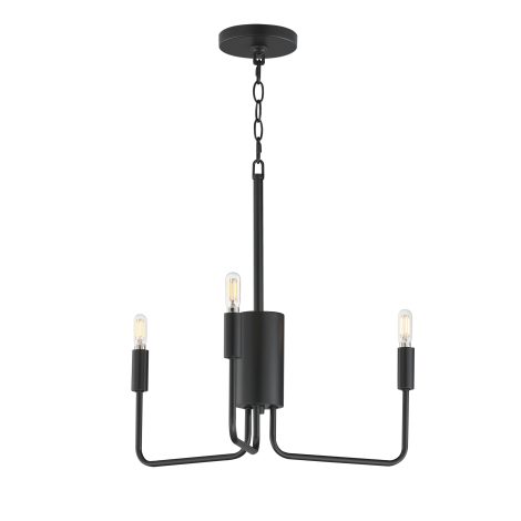 Suspension chandelier - ABNER - MAXIMET2 - 24863BK