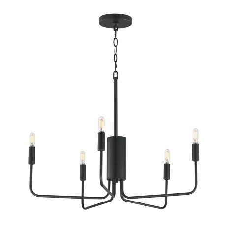 Suspension chandelier - ABNER - MAXIMET2 - 24865BK