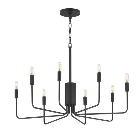 Suspension chandelier - ABNER - MAXIMET2 - 24868BK