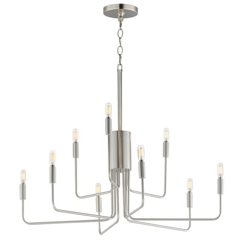 Suspension chandelier - ABNER - MAXIMET2 - 24869SN