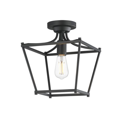 Semi-plafonnier convertible en suspension - CLIFTON - MAXIMET2 - 25311BK