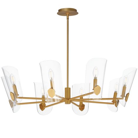 Suspension chandelier - ARMORY - MAXIMET2 - 32358CLNAB