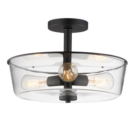 Plafonnier convertible en suspension - FULLER - MAXIMET2 - 5695CLBK